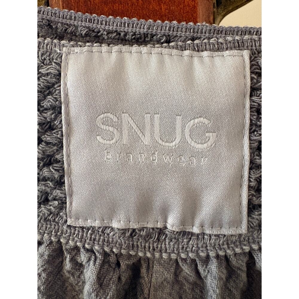 Gray SNUG by Sunday Citizen Wide Leg Lounge Pants Sz Small/Medium - Picture 6 of 8
